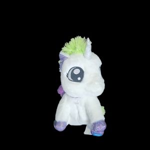 Tic tac toy unicorn with lite up horn